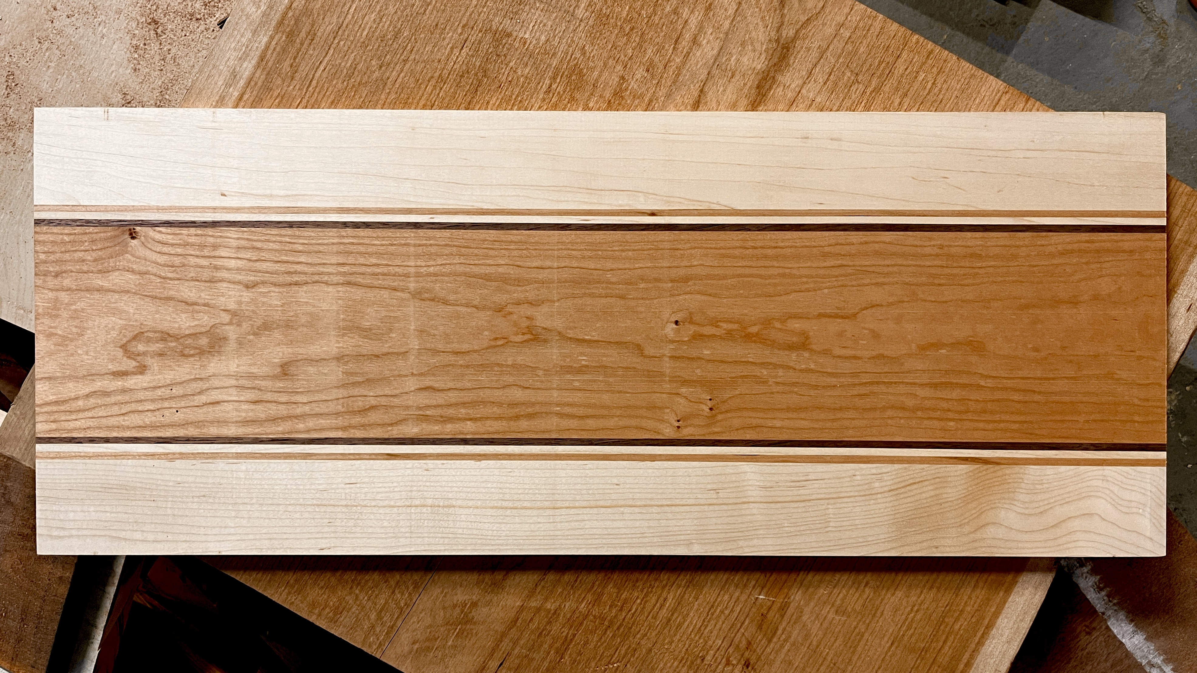 Cherry/Maple Board with Accents